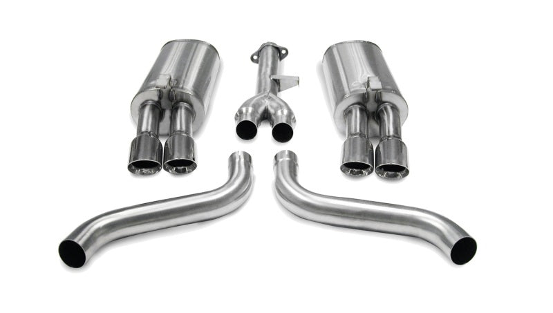 CORSA Performance 14115 Corsa 1986-1991 Chevrolet Corvette C4 5.7L V8 L98 Polished Sport Cat-Back Exhaust