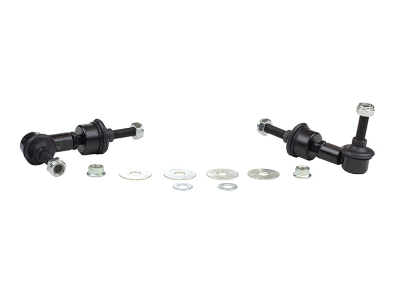Whiteline KLC157 5/05+ Ford Focus / 04+ Mazda 3 BK Rear Swaybar Link Kit H/Duty Adj Steel Ball