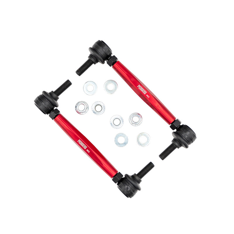 Pedders PED-424477 15-22 S550 Mustang Adjustable Endlink Kit Front