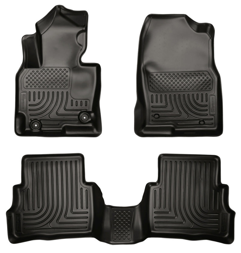 Husky Liners 99731 2013 Mazda CX-5 WeatherBeater Combo Black Floor Liners