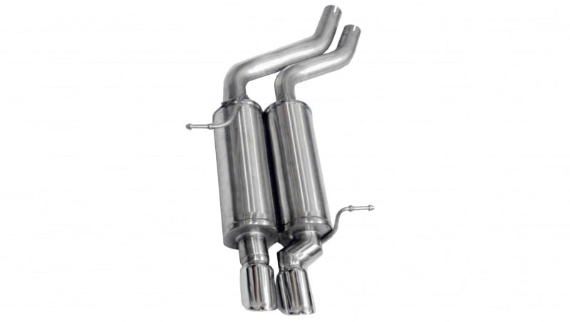 CORSA Performance 14559 Corsa 2001-2006 BMW 325i/ci Convertible E46 Polished Sport Axle-Back Exhaust