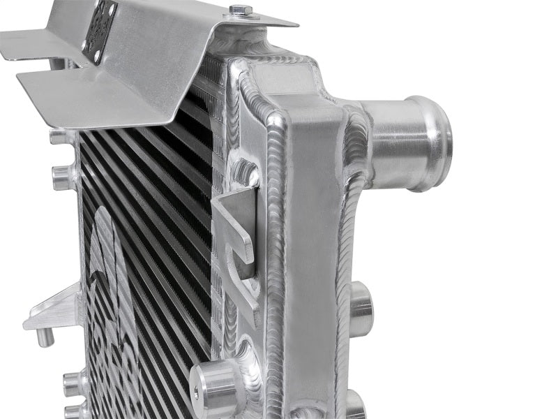 aFe 46-50012-B BladeRunner GT Series Bar and Plate Radiator w/ Black Hoses 12-18 Jeep Wrangler (JK) V6 3.6L
