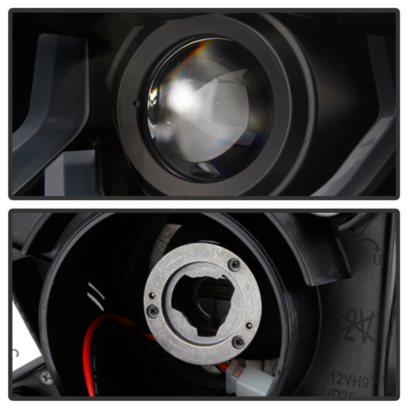SPYDER 5086563 Spyder 14-19 Chevrolet Impala Proj Headlights Low Beam/High Beam H9 Inc - Black PRO-YD-CHIP14-LB-BK