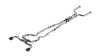 Borla 140978CFBA 16-24 Infinity Q50 (Auto V6) ATAK Cat Back - 4.5in Carbon Fiber Black Anodized Tip