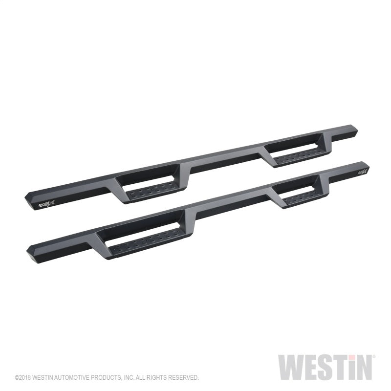 Westin 56-14135 2019 Chevrolet Silverado / GMC Sierra 1500 Crew Cab Drop Nerf Step Bars - Textured Black