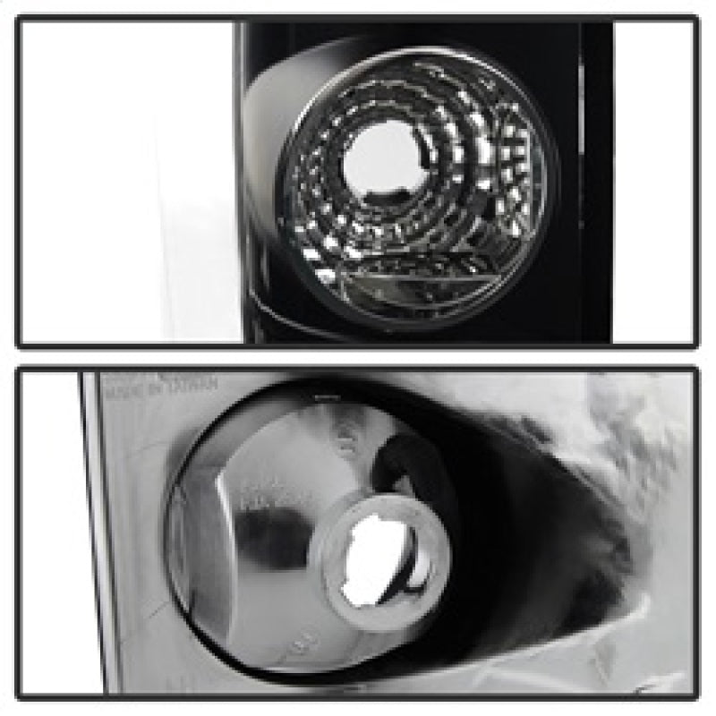 SPYDER 5003195 Spyder Ford F150 side 04-08 (Not Fit Heritage & SVT)Euro Tail Lights Blk ALT-YD-FF15004-BK
