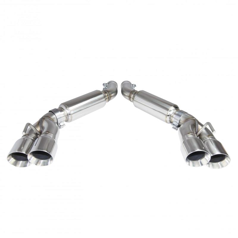 Kooks Headers 22606250 Kooks 2016 + Chevrolet Camaro SS 3in Axle Back Exhaust System w/ Mufflers and Polished Quad Tips