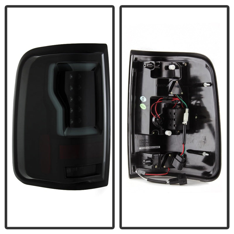 SPYDER 5084187 Spyder Ford F150 04-08 Styleside Tail Light V2 - LED - Black Smoke ALT-YD-FF15004V2-LBLED-BSM
