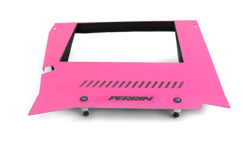 Perrin Performance PSP-ENG-165HP PERRIN 15-21 Subaru WRX Engine Cover Kit (Intercooler & Pulley Covers Incl.) - Hyper Pink