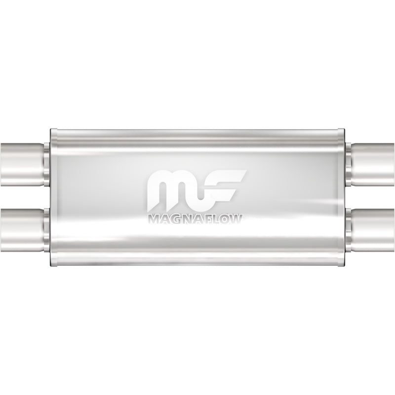 Magnaflow 12468 MagnaFlow Muffler Mag SS 18X5X8 2.5 D/D