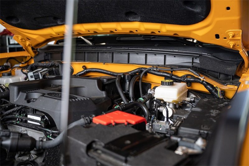 CORSA Performance CC0018 Corsa 2021-2025 Ford Bronco 2.3L Aluminum Oil Catch Can