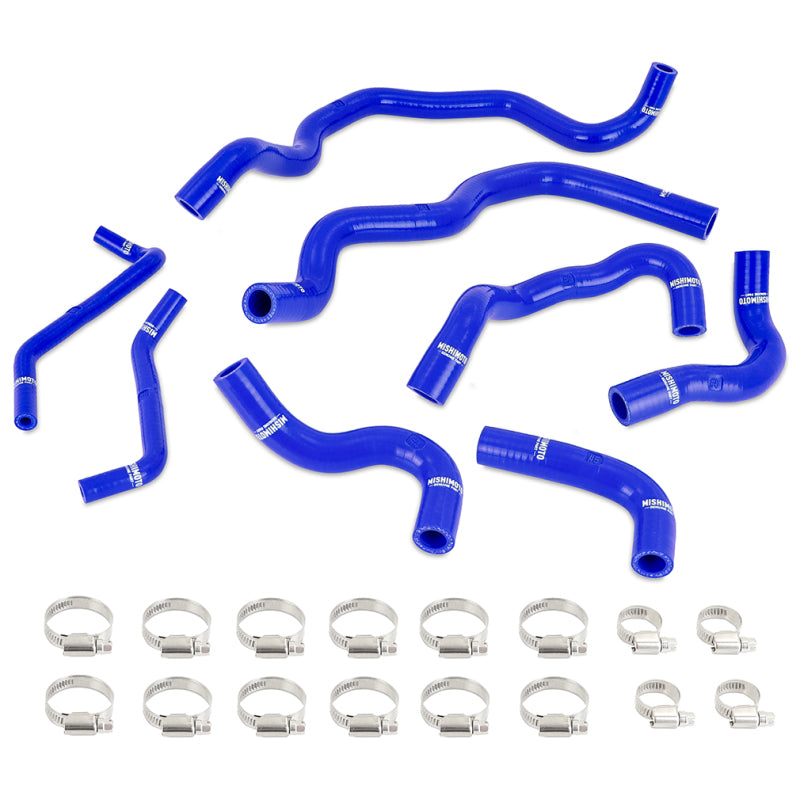 Mishimoto MMHOSE-Q50-16ANCBL 2016+ Infiniti Q50/Q60 3.0T Ancillary Coolant Hose Kit - Blue