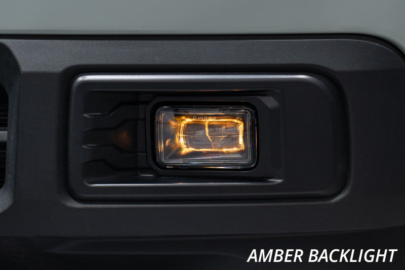 Diode Dynamics DD7769 2022+ Ford Maverick Elite Series Add-On LED Fog Light Kit Yellow