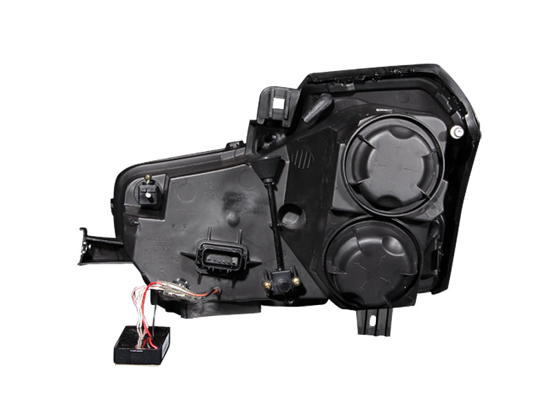 ANZO 121417 2003-2007 Cadillac Cts Projector Headlights w/ Halo Black (CCFL)