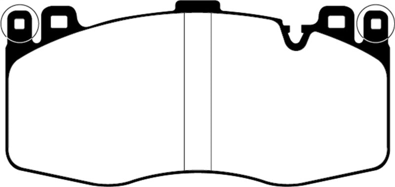 EBC DP32370C 15-19 BMW X5M 4.4TT (F85) Redstuff Front Brake Pads