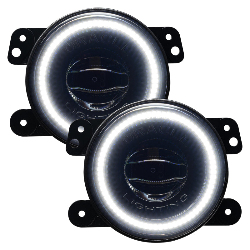 ORACLE Lighting 5846-332 Oracle Jeep Wrangler JK/JL/JT High Performance W LED Fog Lights - ColorSHIFT - Dynamic SEE WARRANTY