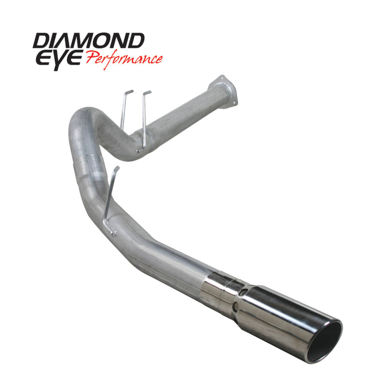 Diamond Eye Performance K4376A Diamond Eye KIT 4in DPF BACK SGL AL: 2011 FORD 6.7L PWRSTROKE F250/F350