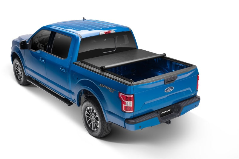 LUND 96074 Lund 04-18 Ford F-150 (8ft. Bed) Genesis Roll Up Tonneau Cover - Black