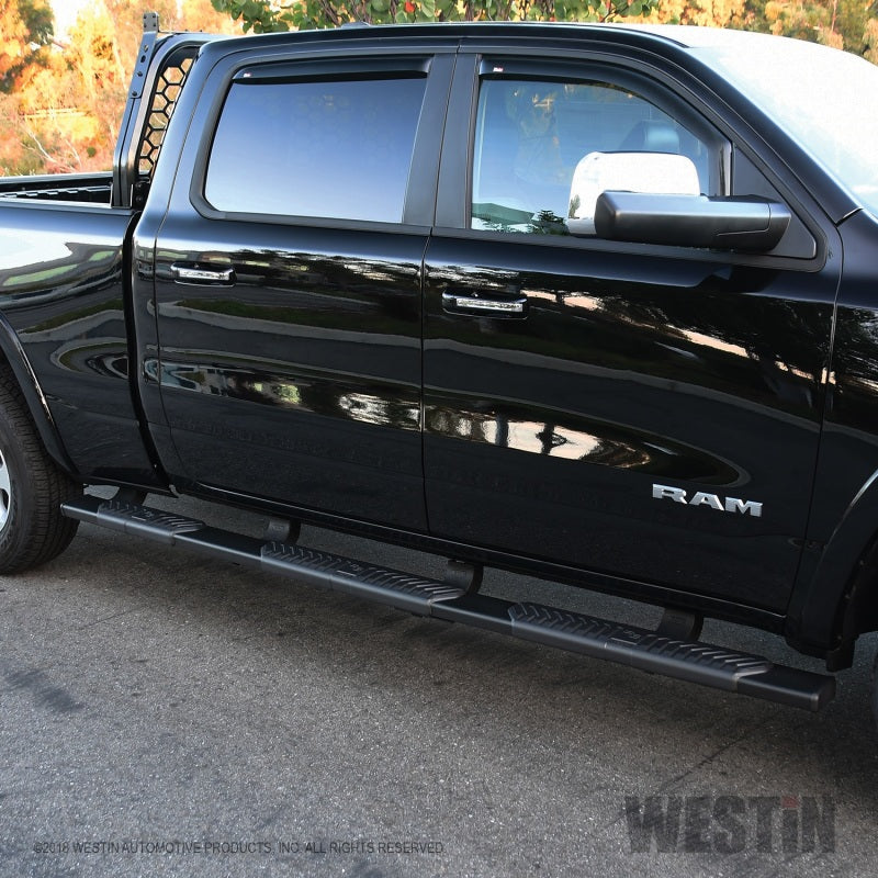 Westin 28-534705 19-21 RAM 1500 Crew Cab R5 M-Series Wheel-to-Wheel Nerf Step Bars - Black