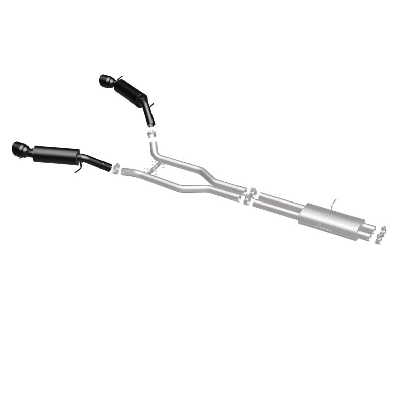 Magnaflow 19123 MagnaFlow Cat-Back 15-16 Land Rover Ranger Rover V6 SS 2.5in Dual Split Rear Exit 4.5in Black Tips