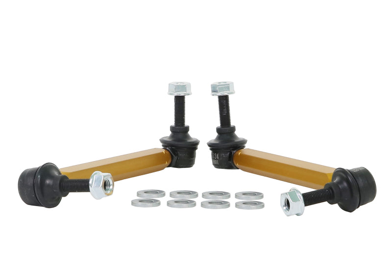 Whiteline KLC140-215 Universal Swaybar Link Kit-Heavy Duty Adjustable Ball Joint