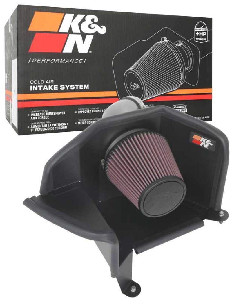 K&N Engineering 77-2615KC K&N 2021+ Ford Bronco Sport 1.5L L3 Performance Air Intake System