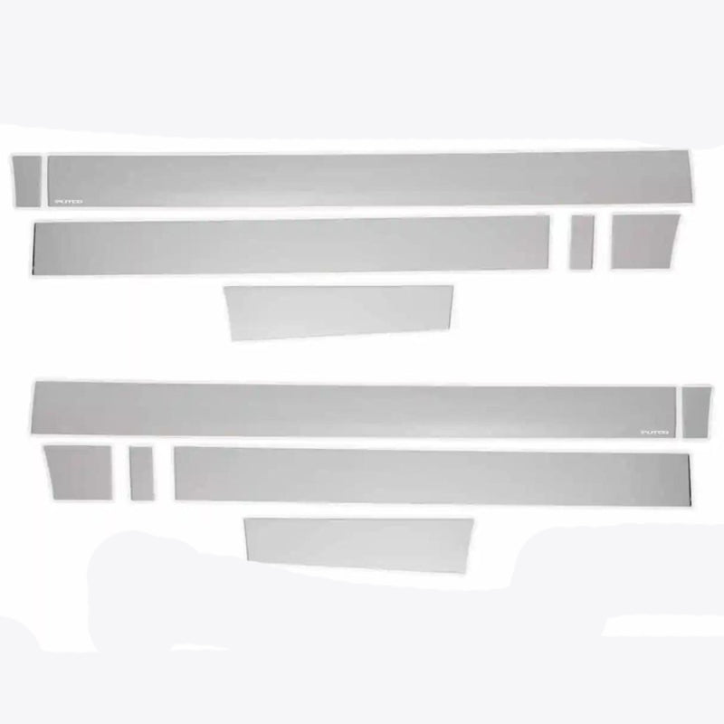 Putco 9751210 07-13 GMC Sierra Extended Cab 8ft Long Box - 6in Wide - 12pcs Stainless Steel Rocker Panels