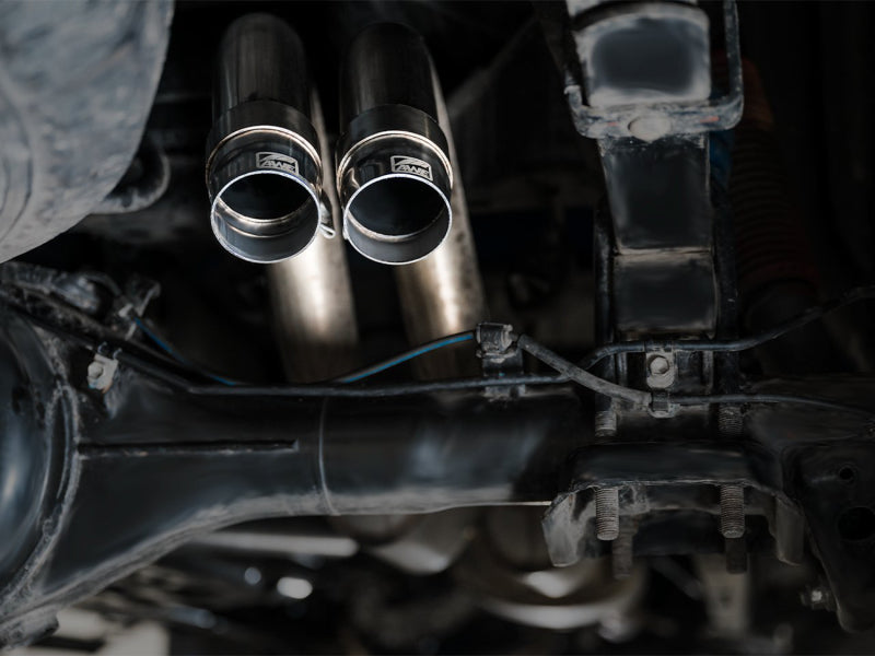 AWE Tuning 3015-31826 AWE 2016-2022 Toyota Tacoma 0FG Exhaust with BashGuard - No Tips