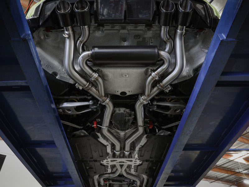 aFe 49-36351-C MACHForce XP Exhausts Cat-Back SS 19-21 BMW M2 Competition L6-3.0L w/Carbon Tips