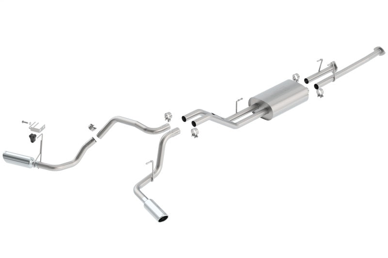 Borla 140332 09-15 Toyota Tundra 4.6L / 5.7L V8 Crew Max / Double Cab SS Dual Split Catback Exhaust