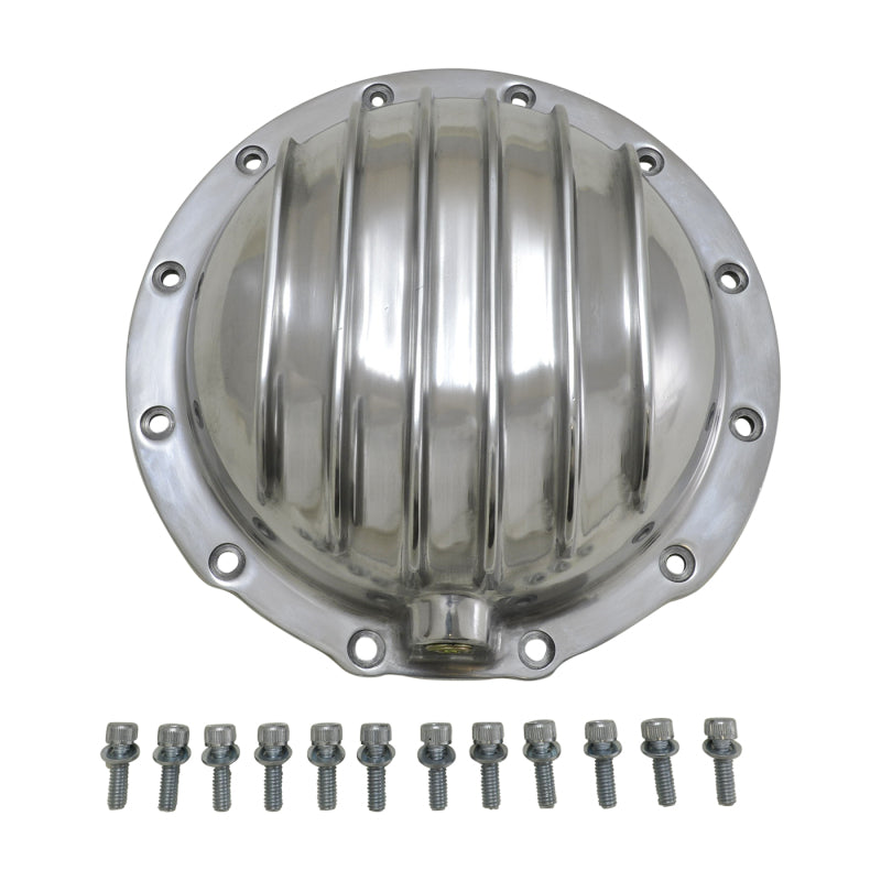 Yukon Gear & Axle YP C2-M20 Yukon Gear Finned Polished Aluminum Cover For AMC Model 20