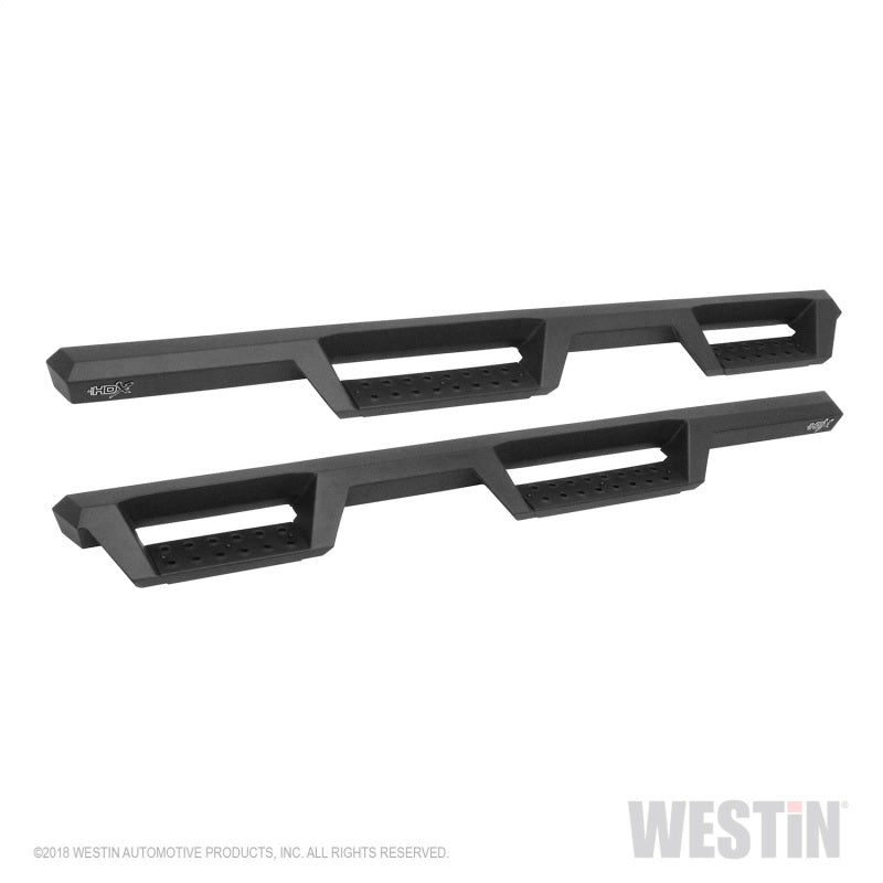 Westin 56-14065 18-20 Jeep Wrangler JL Unlimited 4DR HDX Drop Nerf Step Bars - Textured Black