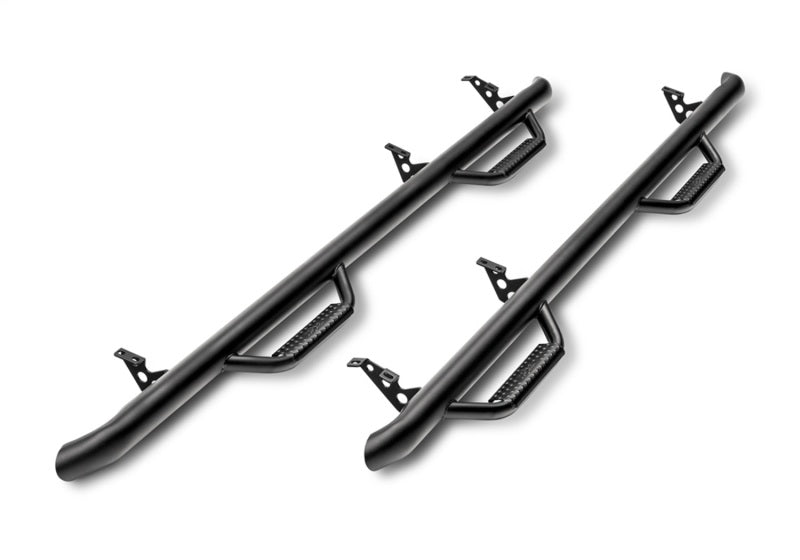 N-Fab C0789QC-TX Nerf Step 07-13 Chevy-GMC 2500/3500 07-10 1500 Ext. Cab 6.5ft Bed - Tex. Black - W2W - 3in
