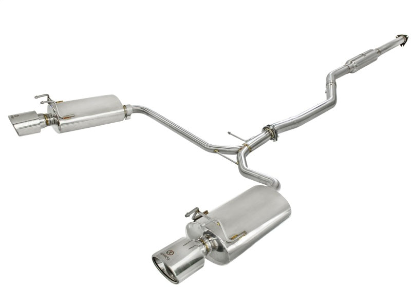 aFe 49-36609 Takeda Exhaust Cat-Back 13-14 Honda Accord Coupe EX-L V6 3.5L 304SS