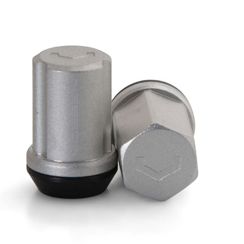 Vossen LUG-N1250-CH 35mm Lug Nut - 12x1.5 - 19mm Hex - Cone Seat - Silver (Set of 20)
