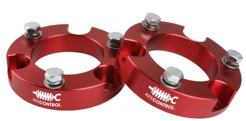 aFe 416-72T001-R CONTROL 2.0 IN Leveling Kit 05-21 Toyota 4Runner/FJ Cruiser/Tacoma - Red