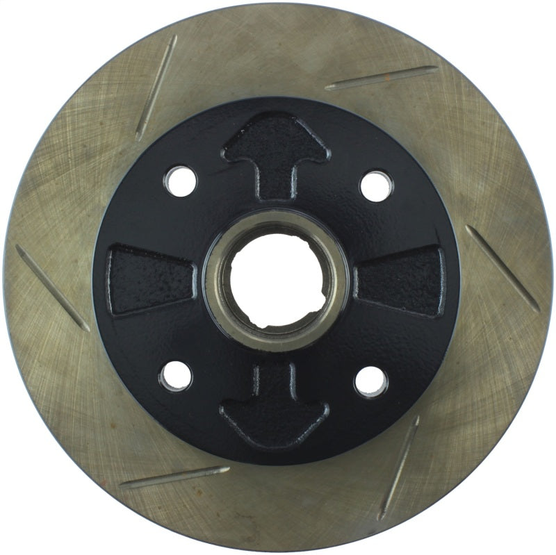 Stoptech 126.45012SR StopTech Power Slot 84-85 Mazda RX-7 Slotted Right Front Rotor