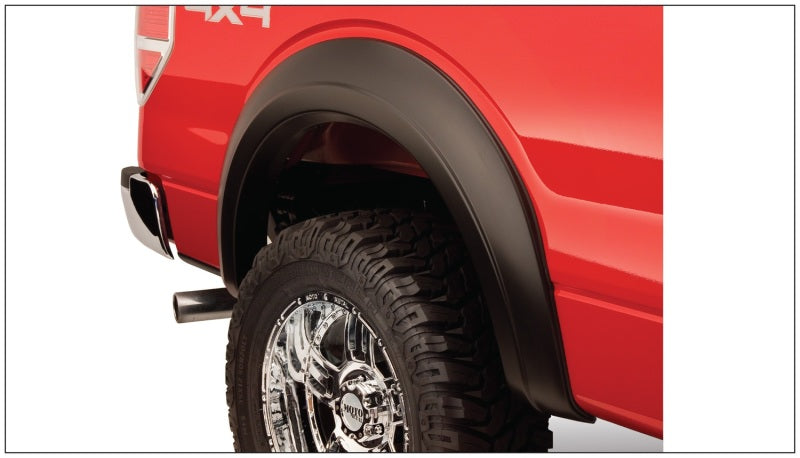 Bushwacker 20926-02 09-14 Ford F-150 Styleside Extend-A-Fender Style Flares 4pc 67.0/78.8/97.4in Bed - Black