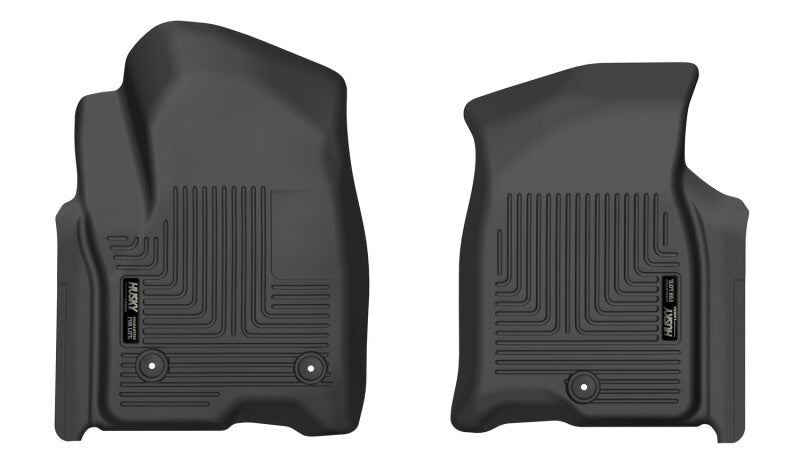 Husky Liners 55861 21-23 Chevy Tahoe / 21-23 Cadillac Escalade X-Act Contour Black Front Seat Floor Liners