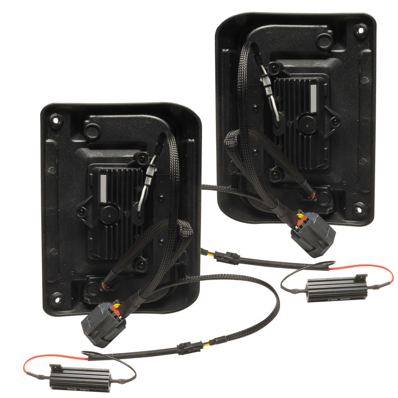 ORACLE Lighting 5891-504-T Oracle 07-17 Jeep Wrangler JK Flush Mount LED Tail Lights - Tinted SEE WARRANTY