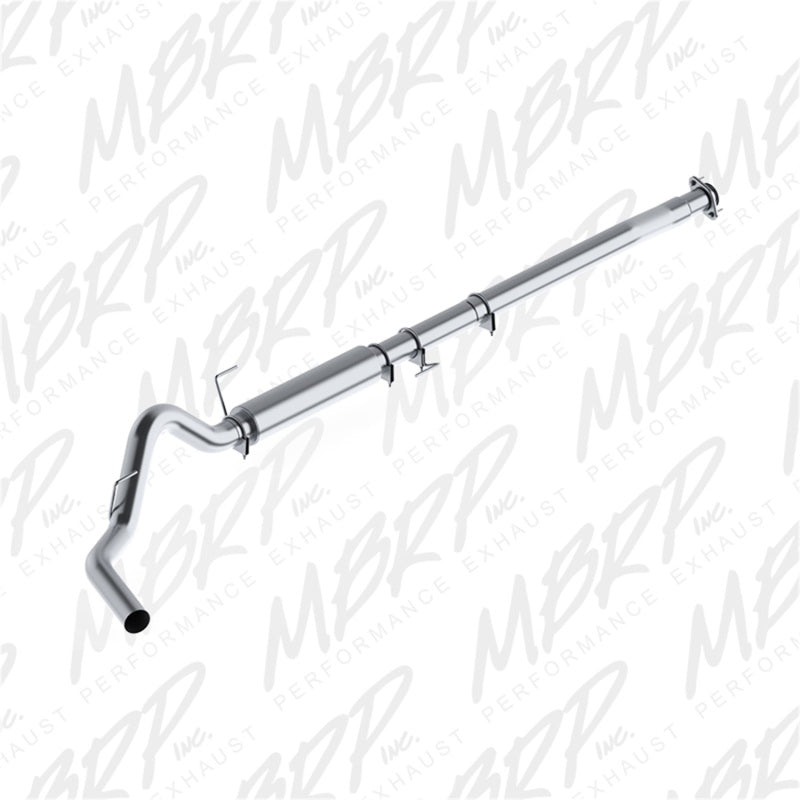 MBRP S5248P 2011-2014 Ford F-150 3.5L V6 EcoBoost 4in Cat Back Single Side AL P Series Exhaust