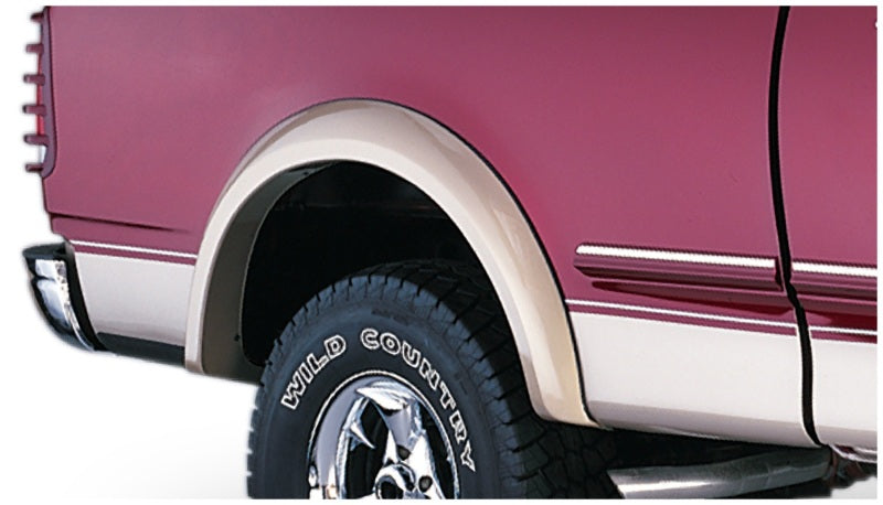 Bushwacker 20034-11 97-03 Ford F-150 Styleside Extend-A-Fender Style Flares 2pc 96.0/78.0in Bed - Black