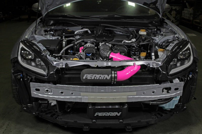 Perrin Performance PSP-INT-335HP Perrin 22-23 Subaru BRZ/GR86 Cold Air Intake - Hyper Pink