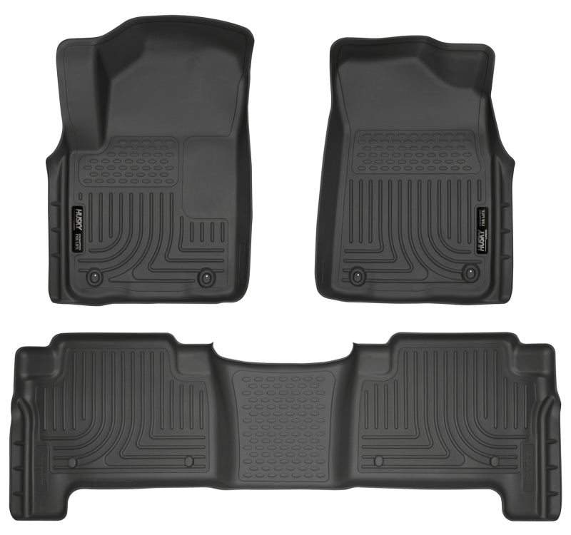 Husky Liners 98611 2011 Infiniti QX56 WeatherBeater Combo Black Floor Liners