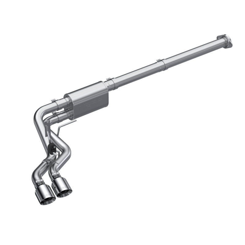 MBRP S5217AL 2021 Ford F-150 2.7L EcoBoost / 3.5L EcoBoost / 5.0L 3in Cat Back Single Side Exit Alum