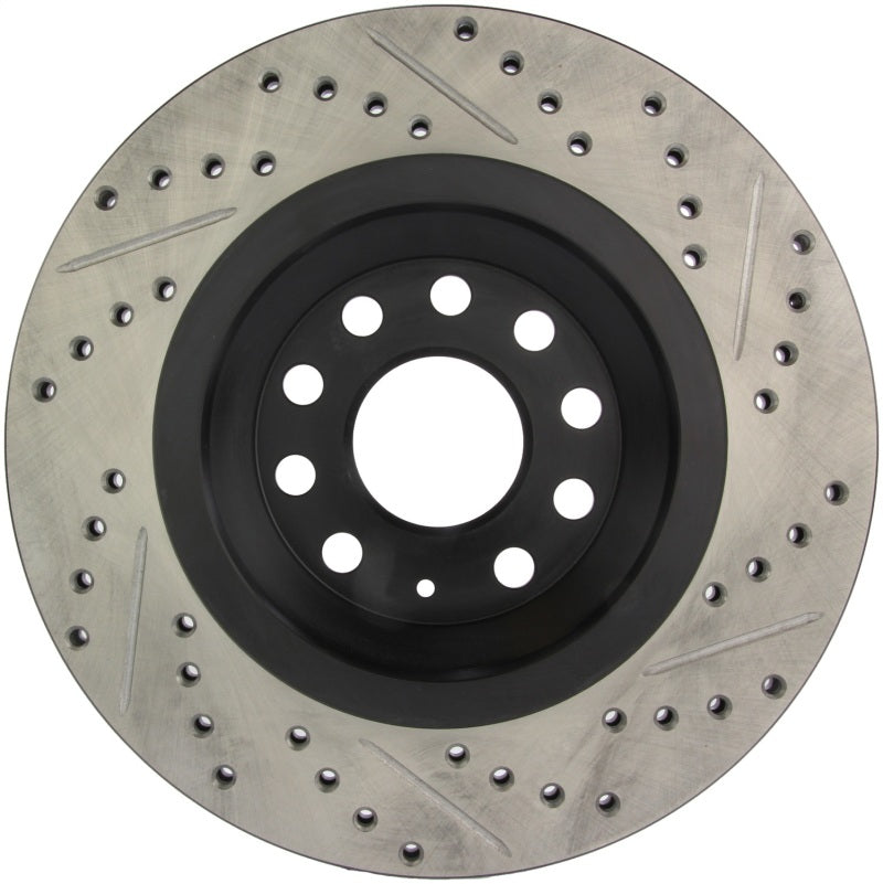 Stoptech 127.33113R StopTech 09 VW Passat CC / 06-09 Passat Slotted & Drilled Right Rear Rotor