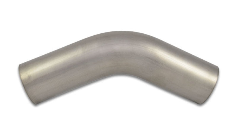 Vibrant 13454 3in. O.D. Titanium 45 Degree Mandrel Bend Tube / 4in. CLR