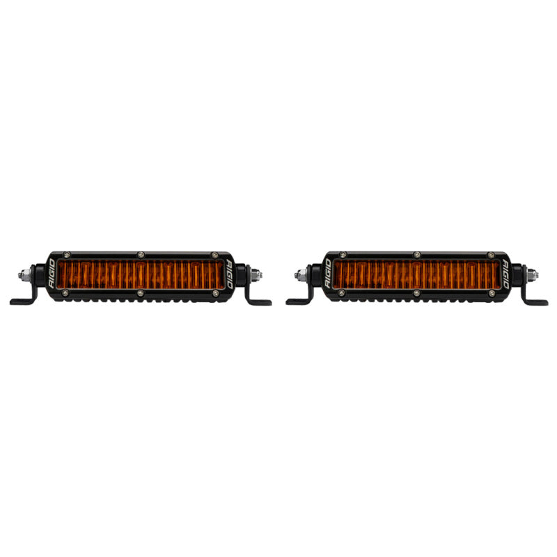 Rigid Industries 906705 SR-Series SAE 6in. w/ Amber PRO Lens (Pair)