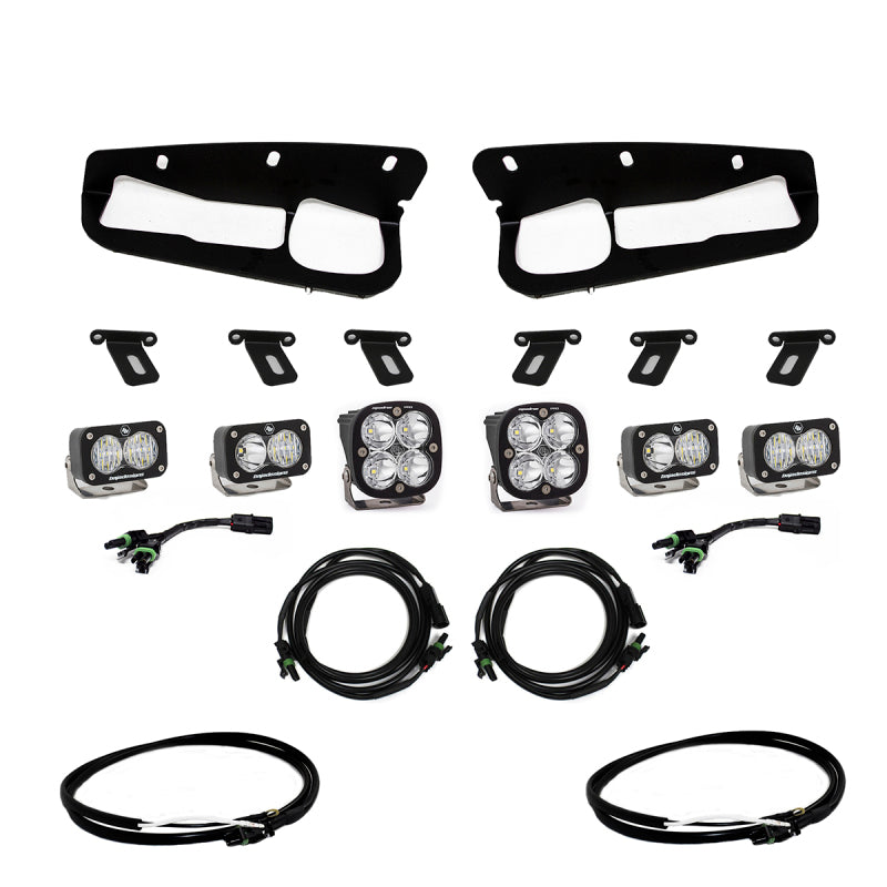 Baja Designs 447763UP 2021+ Ford Bronco Fog Pocket Kit 21-Up Pro w/Upfitter