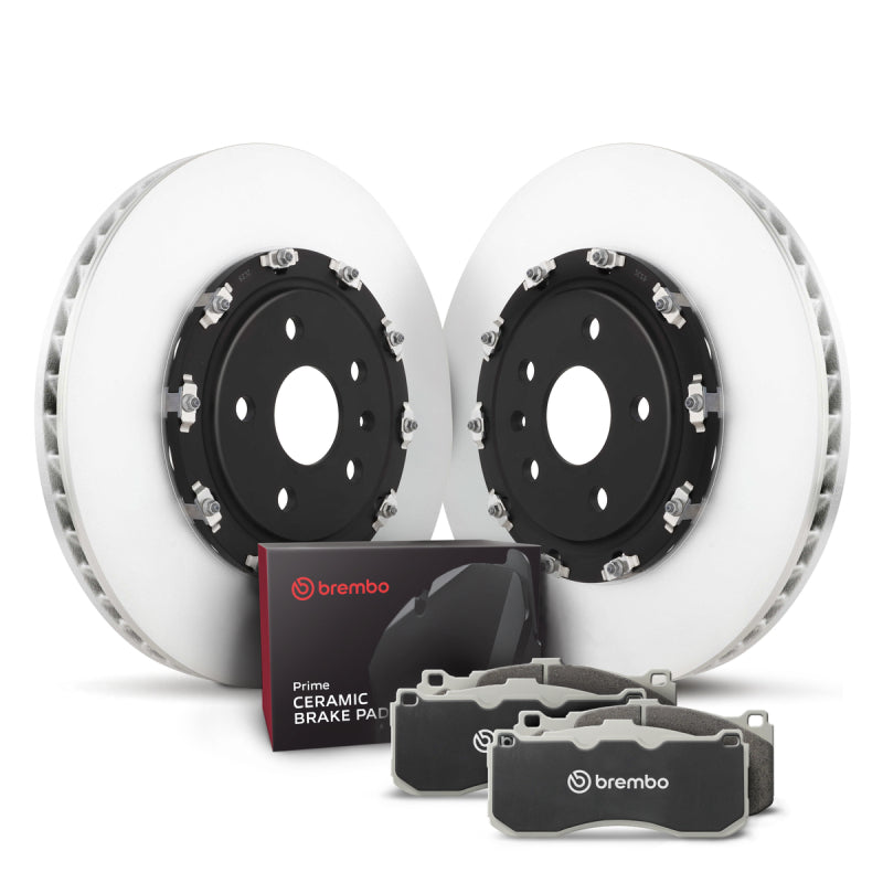 Brembo OE KT00414 08-14 Mitsubishi Lancer Front Disc Brake Kit